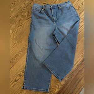 Gloria Vanderbilt Straight Leg Blue Jeans